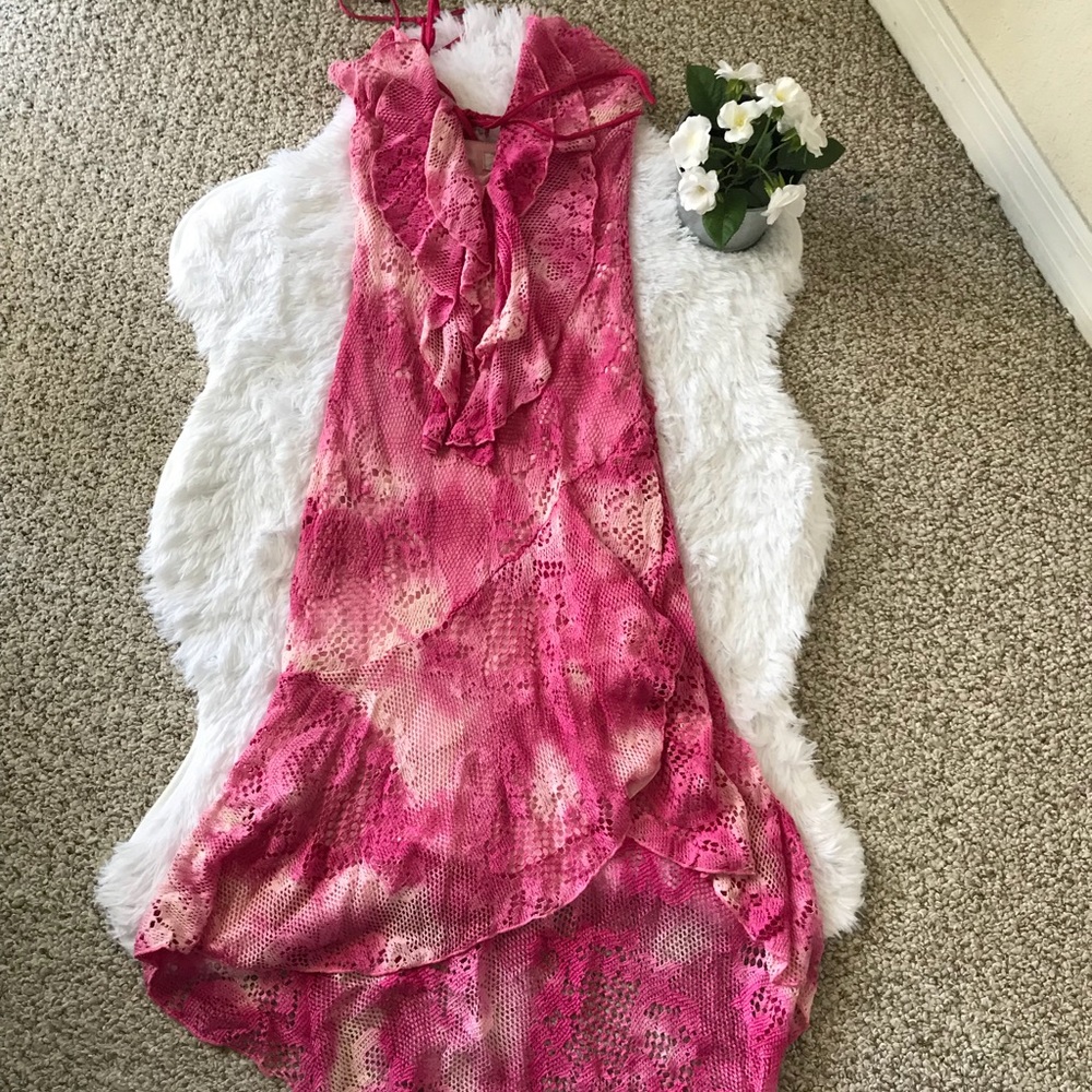 Kitty sundress crochet 80% Cotton size S